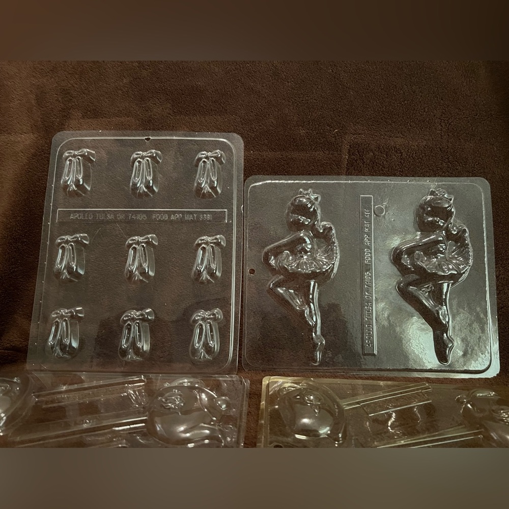 Chocolate Candy Molds 12 Total